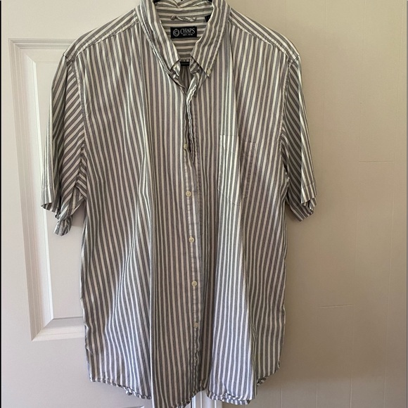 Shirts Mens Chaps Short Sleeve Dress Shirt Poshmark